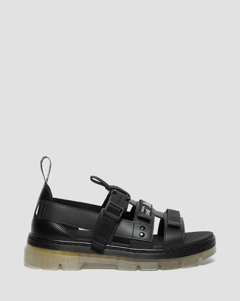 Dr Martens Pearson Iced Casual Fritidssko Herre Sort | DK 476TCE